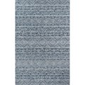 Momeni 3 ft. 6 in. x 5 ft. 6 in. Mallorca-2 Hand Hooked Rectangle Area Rug Denim MALLOMRC-2DNM3656